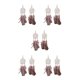 thumbnail image 2 of Sonducket 1 par de pendientes de mujer, joyería de moda para mujer hermosa para decoración rosa Rosado 5Conjunto, 2 of 6