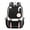 Black and White, variant on Large Capacity Nylon Backpack with USB Charging Port, Lightweight Travel Daypack Fits 14 Inch Laptop