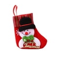 thumbnail image 1 of Bewildely Bolsas de Navidad Envoltura Embalaje Medias Colgador Calcetines Goodie Bag Colgante Colgante Niños Regalo para Candy Party Bar Boda Kits de decoración para fiestas Muñeco de nieve Bewildely HA069613-02, 1 of 6