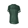 thumbnail image 6 of Ladies Football Replica Jersey Color Forest Green/White Medium Size, 6 of 10