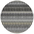 thumbnail image 2 of Addison Rugs Chantille Indoor/Outdoor Transitional Southwest Charcoal Washable Round Rug, 8' x 8', 2 of 6