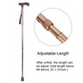 thumbnail image 4 of Spptty Alloy Foldable Elderly Safety Walking Stick Guide Blind Cane Crutch Bronze Adjustable Length, Guide Walking Stick, Blind Walking Stick, 4 of 8