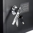 thumbnail image 4 of AdirOffice 1.1 cu. ft. Steel Digital Secure Money Deposit Safe with Digital keypad with 30 Key Cabinet, 4 of 13
