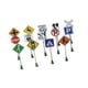 thumbnail image 5 of 14 piezas de mini señales de tráfico, modelos de señales de carretera, juguetes para niños, juego hecho a mano, juguetes para niños y niñas para, 5 of 10