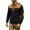 Black, variant on TOUMENY Men Zip Sweater Casual Long Sleeve Solid Slim Fit Pullover Fall Winter Fashion Trendy Turtleneck Tops Army Green XXXL