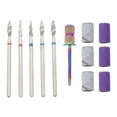 thumbnail image 1 of 1 juego de brocas para pulir uñas, lima de uñas, herramientas para quitar uñas postizas, 1 of 6