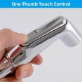 thumbnail image 2 of ERDS-Kitchen Sink Side Sprayer Head Replacement Universal Sink Sprayer Attachment Compatible with Delta, Moen, Kohler OEM Brand, Kitchen Sink Faucet Sprayer Head, Chrome Finish, 2 of 4