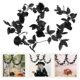 thumbnail image 1 of FESTFENDS De Rosas Artificiales Negras Para De Y Eventos, 1 of 8