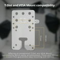 thumbnail image 5 of Flashpoint T-Slot Wall Plate with 5/8" Locking Receiver and VESA Mount, 5 of 10
