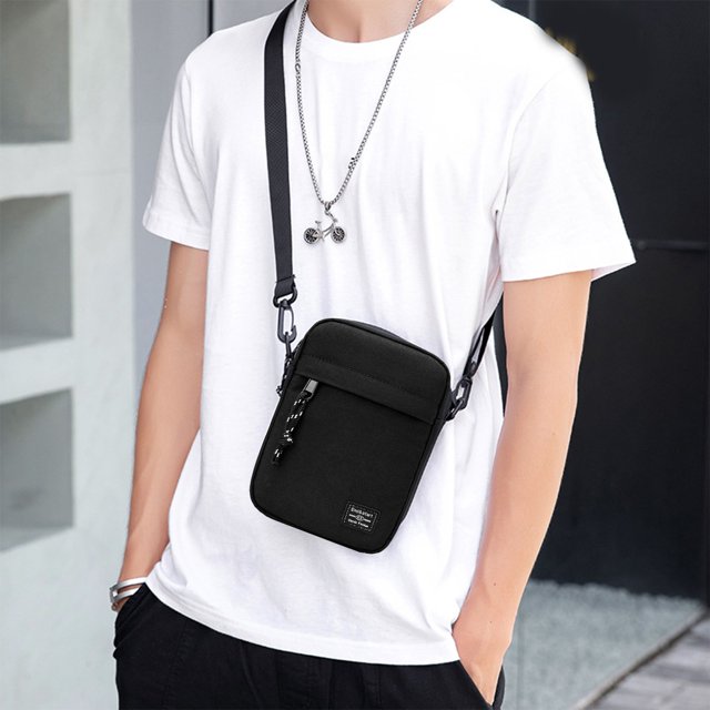 onlyliua Ofertas Del Día Liquidación Prime Canadá Bolso Bandolera Pequeño Tipo Bandolera para El Pecho, para El Hombro, con Una Correa, para Hombre, Mujer y Niño, con Orificio para Auriculares