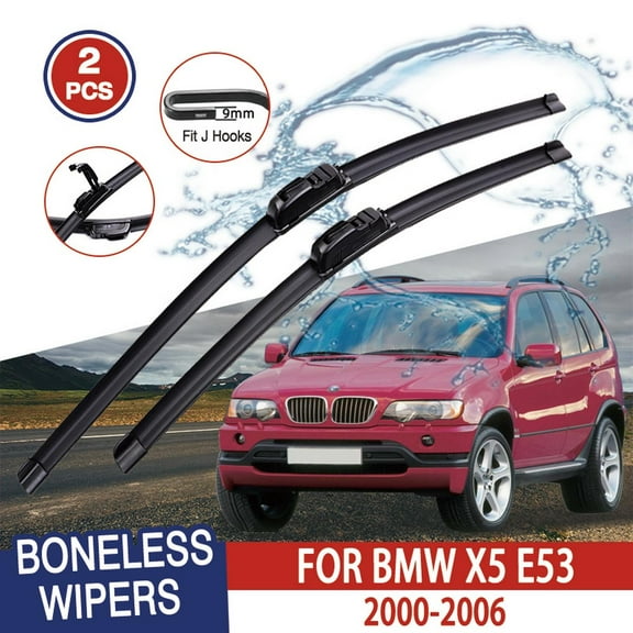 Front Wiper Blade - Compatible with 2000 - 2006 BMW X5 2001 2002 2003 2004 2005