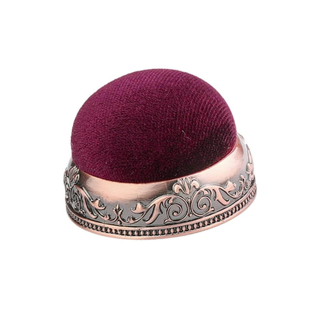 Pins Holder Metal Base Sewing Necessities for needlework pin Cushion Sewing Embroidery DIY Craft B 4.5cm