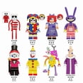 thumbnail image 1 of SparkBricks 8PC Figuras de Minifiguras Digitales Divertidas – Personajes de Circo de 8.8 cm, Juguetes de Construcción y Regalos para Niños Mayores de 8 Años, 1 of 9