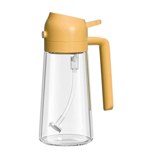 Botella Dispensadora de aceite pulverizador de aceite de oliva Sunnimix Naranja