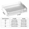 thumbnail image 3 of CIYISON Double Sided Acrylic Block Picture Frame Desktop Frameless Magnetic Photo Frames, 3 of 15