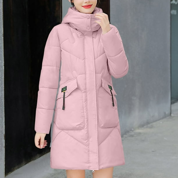 Chaquetas y abrigos casuales con capucha de manga larga para mujer, cárdigan de invierno de manga larga con bolsillo, chaqueta con capucha cálida, cremallera, blusa lisa con parte superior gruesa, abr