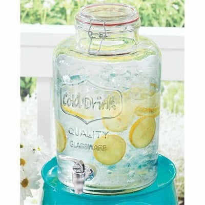 - Better Homes and Gardens Glass Beverage Dispenser