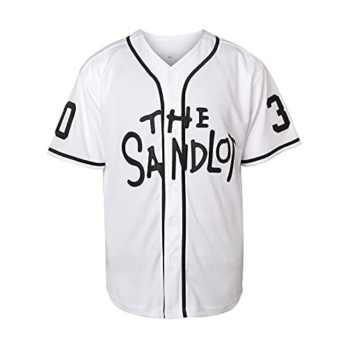 The Sandlot Benny 30 'The Jet' Rodriguez 5 Michael Squints 11 Alan Yeah-Yeah 23 Bel Air 3D Print Fashion Baseball Jersey 