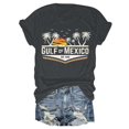 thumbnail image 4 of WZXFASHION T-shirt Femme du Mexique EST. 1550 Lettres Imprimées Col Rond Manches Courtes Décontracté Liquidation T-shirt Femme Manches Courtes, 4 of 4