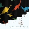 thumbnail image 6 of Colorful Dinosaurs Pattern Shower Curtain 84"x72" ,Bathroom Decorative Shower Curtains Set with 12 Hooks,Modern Waterproof Washable Shower Curtain, 6 of 6