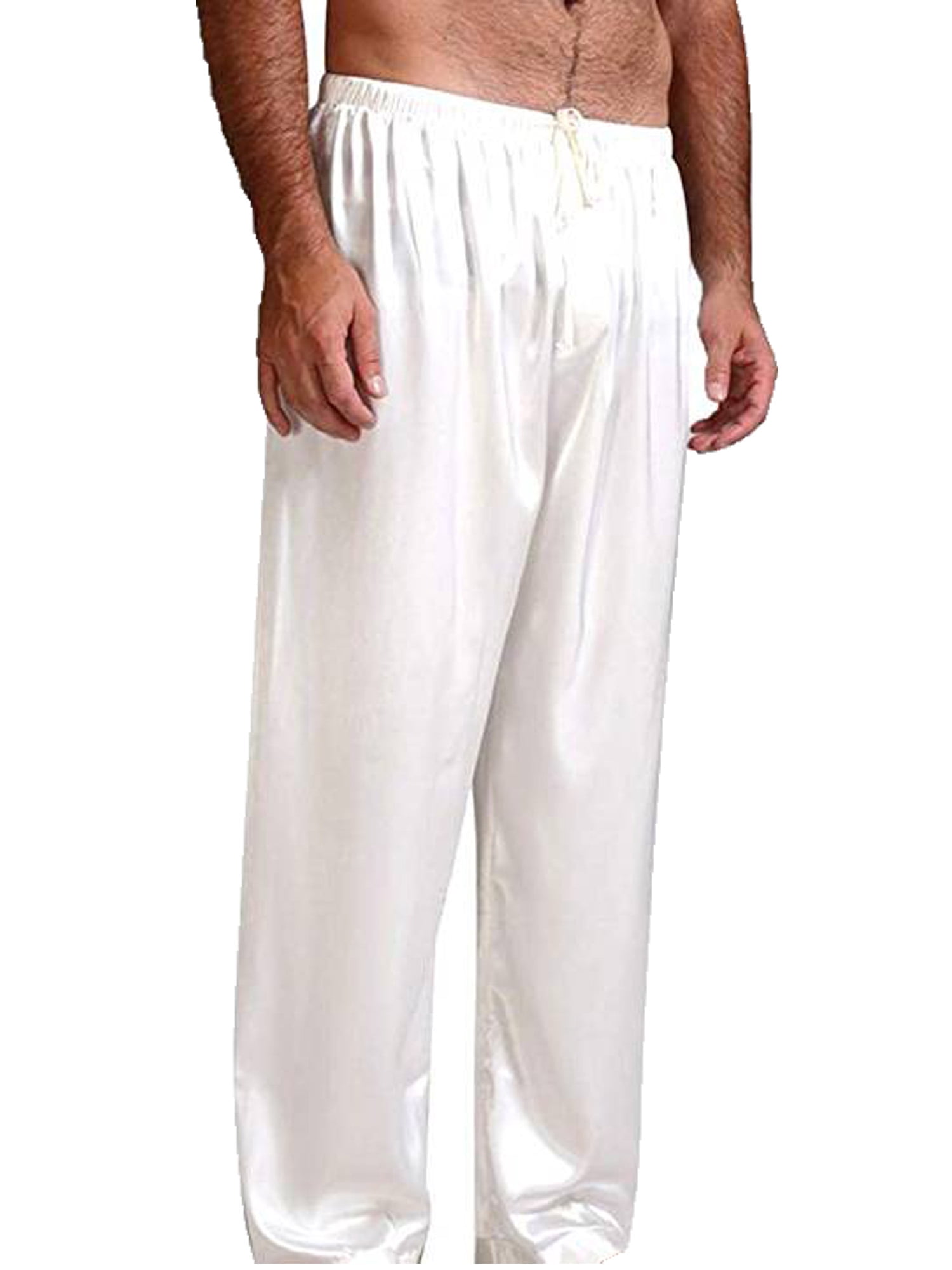Diconna - Diconna Men Pajamas Nightwear Lounge Pant Pyjamas White M ...
