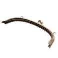 thumbnail image 4 of Bolso de mano tipo clutch cosido con marco y asa - Color bronce, 4 of 9
