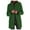 A-Dark Green, variant on 2025 Women's Autumn Winter Vintage Girls Wool Blend Coat Solid Color Button Up Butter Blend Winter Jackets Stand Collar Wool Coat