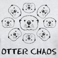 thumbnail image 3 of CafePress - Otter Chaos T Shirt - Men's Classic Graphic T-Shirt, 3 of 4
