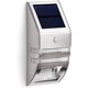 thumbnail image 1 of Lámpara solar de exterior con sensor de movimiento - Impermeable - Acero inoxidable - Apliques de pared para exterior - Adecuado para jardín, patio, camino, etc., 1 of 5