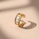 thumbnail image 4 of XWSHYW Anillos Moda de Cola de Viento Frío Abierta de Diamante Multicapa, 4 of 6