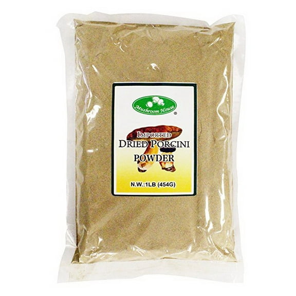Dried Porcini Mushroom Powder 1 lb Bag