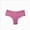 Hot Pink, variant on Women Cheeky Underwear Panties Hipster Cotton Crotch Mid Waist Lace Trim Boyshorts Panties for Women Full Coverage (Yellow,XL)
