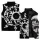 thumbnail image 4 of Chaleco táctico con impresión digital 3D para hombre, de alta calidad, asequible, con diseño de esqueleto y calavera, moderno, chaquetas de invierno para hombre, duraderas y de hueso, 4 of 5
