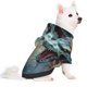 thumbnail image 2 of Balery White And Red Storm Dragon Sudadera con Capucha para Perros Pequeños – Ropa para Mascotas, Disfraz para Perros y Gatos, Ideal para Fiestas y Cosplay-Medium, 2 of 7