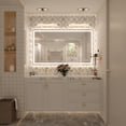 thumbnail image 4 of GODCHAR 48"x28" LED Bathroom Mirror, 24V Pro Backlit & Frontlit Vanity Mirror, UL Certified Anti-Fog Dimmable, 4 of 15