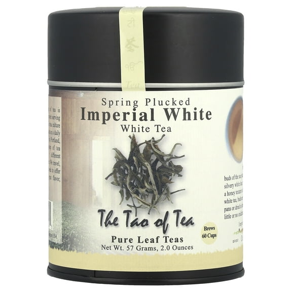 The Tao of Tea White Tea, Spring Plucked Imperial White, 2 oz (57 grams)