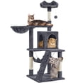thumbnail image 1 of Árbol para Gatos Yaheetech de 137 cm Multinivel con Poste Rascador, 1 of 9