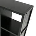 thumbnail image 5 of Winsome Wood Timothy 4x2 Storage Cube Shelf, Black Finish, 5 of 9