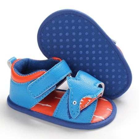 

Vikakiooze Toddler shoes Sandals Summer Soft Flat Shoes Infant First Walkers