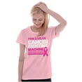 thumbnail image 4 of Breast Cancer Fighting Machine Womens Slim Fit Graphic Tee Brisco Brands X, 4 of 5