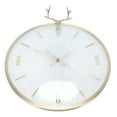 thumbnail image 3 of Reloj de Pared Silencioso Jadeshay Oscilante con Péndulo Dorado, 3 of 8