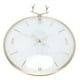 thumbnail image 3 of Reloj de Pared Silencioso Jadeshay Oscilante con Péndulo Dorado, 3 of 8