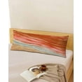thumbnail image 5 of Summer Nautical Beach Ocean Seaside Body Pillow Cover, Pillowcase Protectors with Zipper, Breathable Decorative Throw Pillow Case Cover, Pillow Shams for Couch Sofa 20x60Inch, 5 of 7