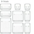 thumbnail image 1 of Ensemble de 9 Pcs pour un Rangement Ordonné Organisateur de Tiroirs de Commode Efficace, 1 of 6