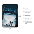 thumbnail image 2 of Ceres - Queen of the Asteroid Belt - NASA Exoplanet Travel Poster by Mark Kiver - 8 x 12 inch Vintage Wood Art Sign, 2 of 4