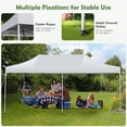 thumbnail image 5 of Spaco 10 x 20 Feet Outdoor Pop-Up Patio Folding Canopy Tent-White, Party Tent for Outside Party Waterproof Tent BBQ Shelter, 5 of 9