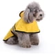 thumbnail image 3 of Chubasquero para perros con capucha y bandas reflectantes, chaqueta impermeable ultraligera y transpirable para perros pequeños XXL, 3 of 5