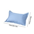 thumbnail image 3 of Cooling Body Pillowcase for Hot Sleepers Night Sweats | Breathable Temperature Regulating Full Length Pillow Case | Velvet Soft Envelope Closure | All Season Use for Bedroom, 3 of 6