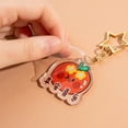 thumbnail image 3 of Keychain Ring Fashion Cute Fruit Car Car Keychains Acrylic Key Chain Backpack Handbag Wallet Decorative Keyring Pendant Jewelry Female Ladies Type 2, 3 of 9