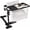 Black, variant on Swivel Table for Recliner Chair with Tilting Top, Adjustable Laptop Side Table for OverCouch & Sofa, Slide Under Tray Tables for Eating & Reading, Armchair Desk (Rustic Brown)